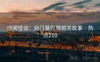 奇闻怪谈：向日葵视频相关故事 · 热点210